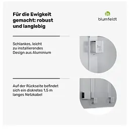 Інфрачервоний обігрівач Blumfeldt Radiant Smart (10046418) - мініатюра 5