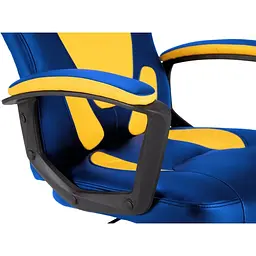 Геймерське дитяче крісло GT Racer синє з жовтим (X-1414 Blue/Yellow) - мініатюра 4