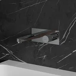 Змішувач для раковини Omnires Contour прихованого монтажу chrome (CT8015CR) - мініатюра 3
