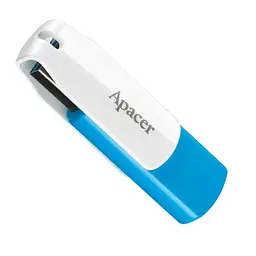 Флеш-накопичувач Apacer USB 3.2 Gen 1 AH357 32GB Синій/Білий - мініатюра 3