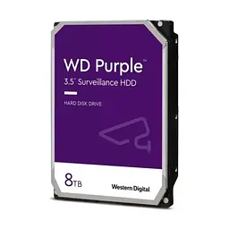 Жорсткий диск 3.5" 8TB 256MB Western Digital Purple WD85PURZ (090-00208) - мініатюра 1