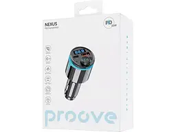 FM-трансмітер Proove Nexus 30W (PD+QC3.0) Type-C+USB Black (FMNX30110001) - мініатюра 5