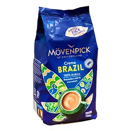 Кава зернова Movenpick Crema Brazil 100% Arabica 750 г
