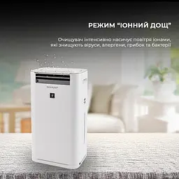 Очищувач повітря з функцією зволоження Sharp KC-G60EUW - мініатюра 15