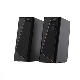 Мультимедійна акустика 2E PCS233 RGB 2.0 USB Black (2E-PCS233BK) - мініатюра 5