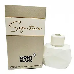 Оригінал Montblanc Signature 4,5 мл парфумована вода