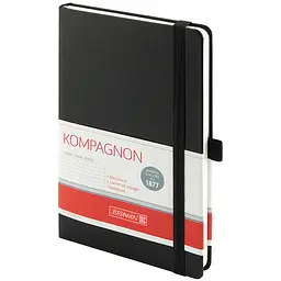 Записник Brunnen Компаньйон А5 лінія, чорний (10-552 27 05) - мініатюра 2