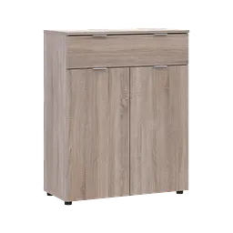 Комод Doros Рон 2 2 фасади 1 шухляда Дуб сонома 80х38х100 (41516295) - мініатюра 4