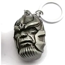 Брелок Infinity 3D Avengers: Infinity War Thanos Танос 3D голова silver.449 - мініатюра 2