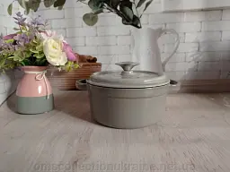 Каструля чавунна O.M.S. Collection 3165-20 2,3л Grey - мініатюра 2