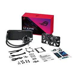 Система рідинного охолодження ASUS ROG STRIX LC II 240 Intel LGA 1700, 1200, 115x, 2011, 2011-3, 2066 AMD AM4, TR4 (90RC00E0-M0UAY0) - мініатюра 2