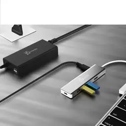 Блок живлення до ноутбуку J5create USB-C/PD/90W, USB-A/10W (JUP2290C-EN) - мініатюра 5