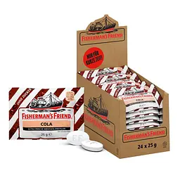 Льодяники Fisherman's Friend Cola Storage без цукру 25г - мініатюра 8