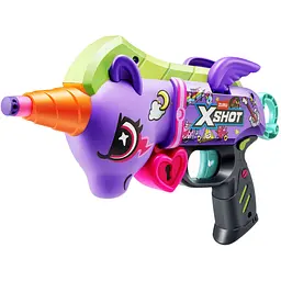 Бластер X-Shot Purple Blastercorn швидкострільний 16 патронів (36882R) - мініатюра 3