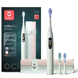 Електрична зубна щітка Oclean X Ultra 20 Set Electric Toothbrush Green - мініатюра 5