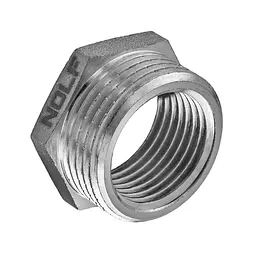 Футорка Nolf Nfc.F0810-N-1"Mx3/4"F нікельована NF3125