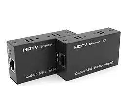 Активный удлинитель HDMI extender по витой паре Voltronic HDMI60m1080Р RX/TX до 60м - мініатюра 2