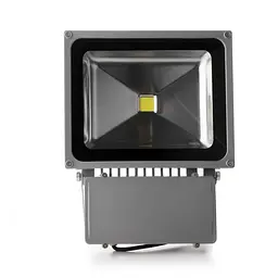 Прожектор Brille вуличний LED вологозахищений IP65 HL-14/70W CW COB сірий - мініатюра 4