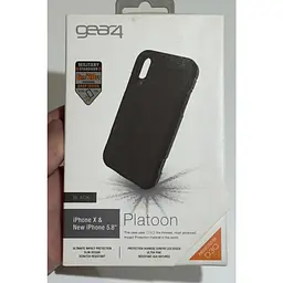 Протиударний чохол Zagg Gear4 Platoon для iPhone X XS MAX Black аналог OtterBox Defender - мініатюра 7