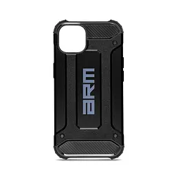 Чехол для Apple iPhone 14, Panzer, черный, противоударный, бронированный, милитари, панель-накладка, защита всего корпуса, защита дисплея и камеры, термополиуретан (TPU) + поликарбонат (PC), ArmorStandart (ARM70798)