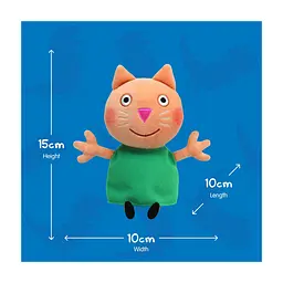М'яка іграшка Ty Peppa Pig Кенді Кет 15 см (46172) - мініатюра 3
