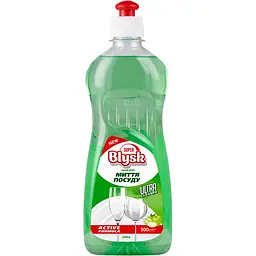 Засіб для миття посуду Super Blysk яблуко 500 мл
