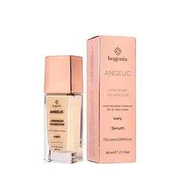 Стійка тональна база для обличчя Bogenia Angelic Longwear Foundation BG605 30 мл, 002 Ivory
