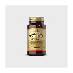 Вітамінно-мінеральний комплекс Solgar Кальцій Магній + Вітамін D3, Calcium Magnesium with Vitamin D3, 150 таблеток (SOL-00518)