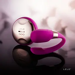 Вібратор для пар LELO Tiani 3 Deep Rose, 2 мотори, пульт ДК - мініатюра 4