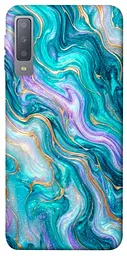 TPU чохол Demsky Mermaid marble для Samsung A750 Galaxy A7 (2018)