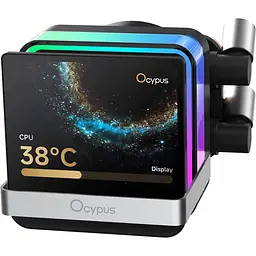 Система водяного охолодження Ocypus Sigma L36 Pro Black (SIGMA-L36-BK3ANWL00P-GL) [167866] - мініатюра 2