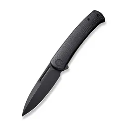 Ніж cкладний Civivi Caetus C21025C-2 чорний - Micarta - чорне лезо - мініатюра 2