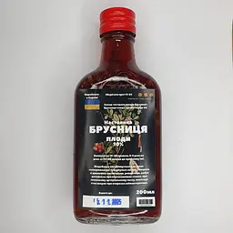 Настоянка на плодах брусниці 200 мл