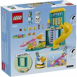Конструктор LEGO Bluey Веселощі з Блуї та Хлоєю на ігровому майданчику 104 деталі (11201) - мініатюра 10