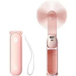Портативний вентилятор JisuLife F8X Pink [167294] - мініатюра 2