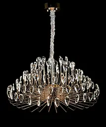 Кришталева Led люстра Splendid Ray L2502/1000/112 (SGD) діамет 1метр - мініатюра 3