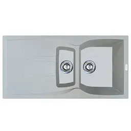 Кухонна мийка Adamant New Line Plus 975x495x235 світло-сірий 511223, Сірий