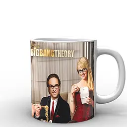 Кухоль GeekLand Теорія великого вибуху The Big Bang Theory вечеря BB.002.34 330 мл білий - мініатюра 3