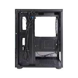 Корпус 1stPlayer Mi2-A-BK-2F7R-1F7 Black без БП - мініатюра 6
