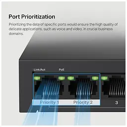 Комутатор мережевий Mercusys MS110P - мініатюра 8