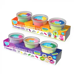 Набір для ліплення з тістом, 3 чашки Multi-colored, TM Lovin - мініатюра 2