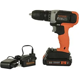 Дриль-шуруповерт Black+Decker BCD001C1 [119552] - мініатюра 4