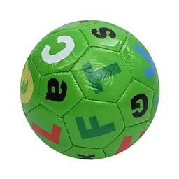 М'яч футбольний Alphabet MS 4833Green розмір №2, 90 г, у пакеті