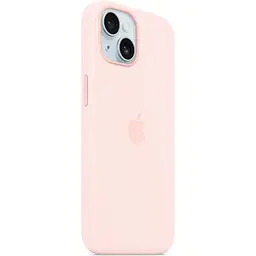 Чохол Silicone Case with MagSafe для Apple iPhone 15 Storm Light Pink ААА [95905] - мініатюра 3