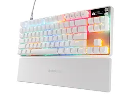 Клавіатура SteelSeries Apex Pro Gen 3 HyperMagnetic White (64898) - мініатюра 2