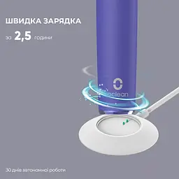 Електрична зубна щітка Oclean Air 2 Electric Toothbrush Purple - мініатюра 3