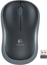 Миша бездротова Logitech M185 (910-002238) Grey USB - мініатюра 4