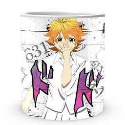 Кухоль GeekLand The Promised Neverland Обіцяний Неверленд Норман Емма Рей jojo pose NV 02.450 330 мл білий - мініатюра 2