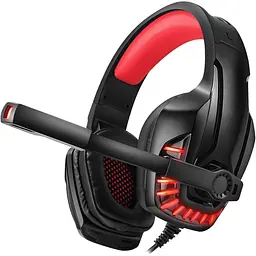 Ігрові навушники REAL-EL GDX-7650 Black/Red (EL124100043) [112560]