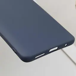 Чохол TPU GETMAN Liquid Silk Full Camera для Xiaomi Redmi 10 Синій / Midnight Blue - мініатюра 5